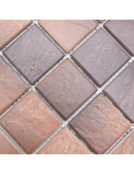 Klinker Mosaik Brown Earth | Ekosten.se