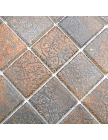 Brun Klinkermosaik Rust | Ekosten.se