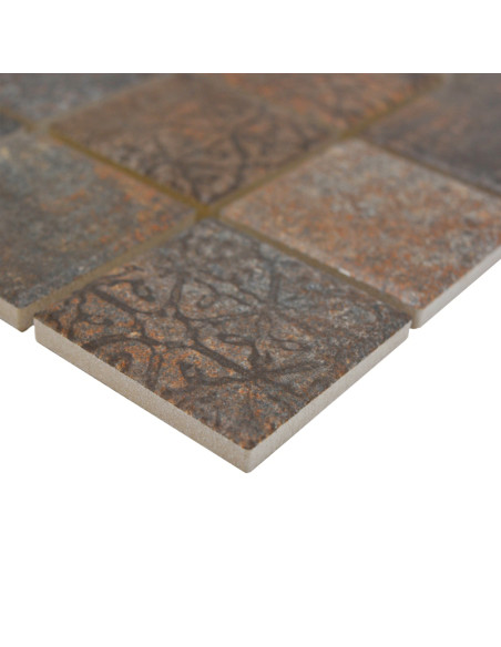 Brun Klinkermosaik Rust | Ekosten.se