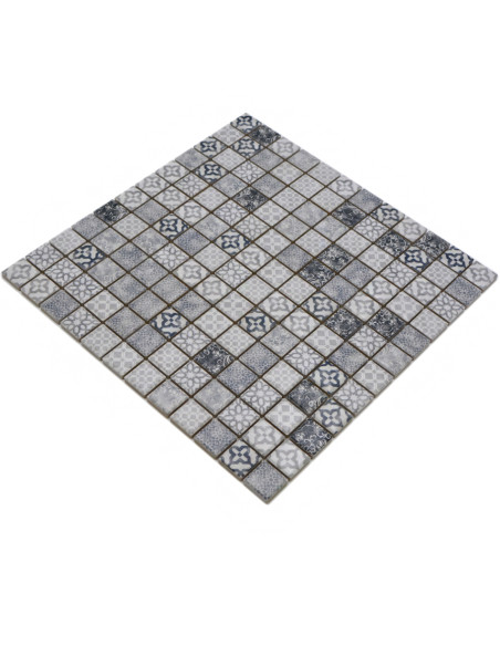 Retro Klinkermosaik Grå | Ekosten.se