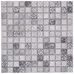 Retro Klinkermosaik Grå | Ekosten.se
