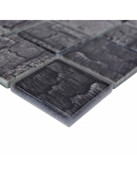 Kristall Mosaik Petrified Forest Black | Ekosten.se