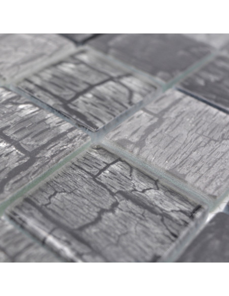 Kristall Mosaik Petrified Forest Black | Ekosten.se