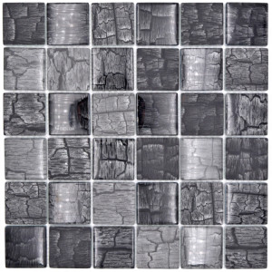 Kristall Mosaik Petrified Forest Black | Ekosten.se