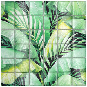 Kristall Mosaik Rain Forest Green | Ekosten.se