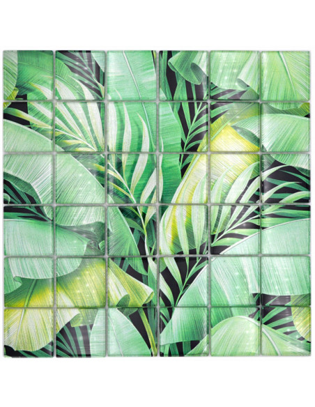 Kristall Mosaik Rain Forest Green | Ekosten.se