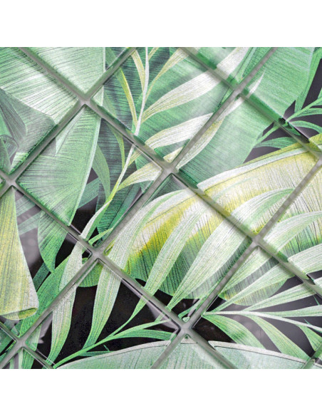 Kristall Mosaik Rain Forest Green | Ekosten.se