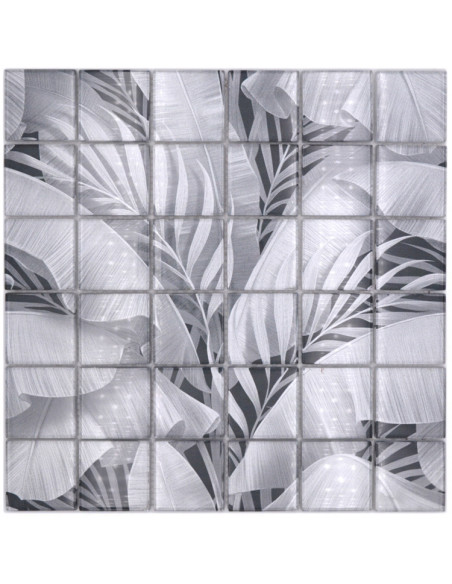 Kristall Mosaik Rain Forest Grey | Ekosten.se
