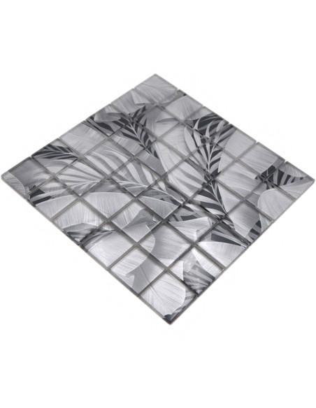 Kristall Mosaik Rain Forest Grey | Ekosten.se
