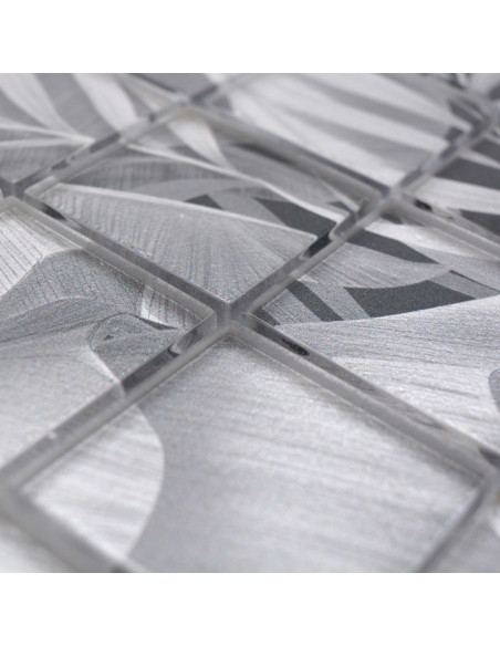 Kristall Mosaik Rain Forest Grey | Ekosten.se