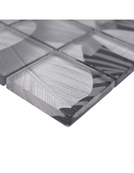 Kristall Mosaik Rain Forest Grey | Ekosten.se