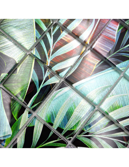 Kristall Mosaik Rain Forest Green Purple | Ekosten.se
