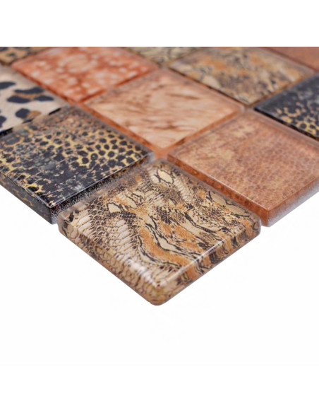 Kristall Mosaik Wildlife Brun | Ekosten.se