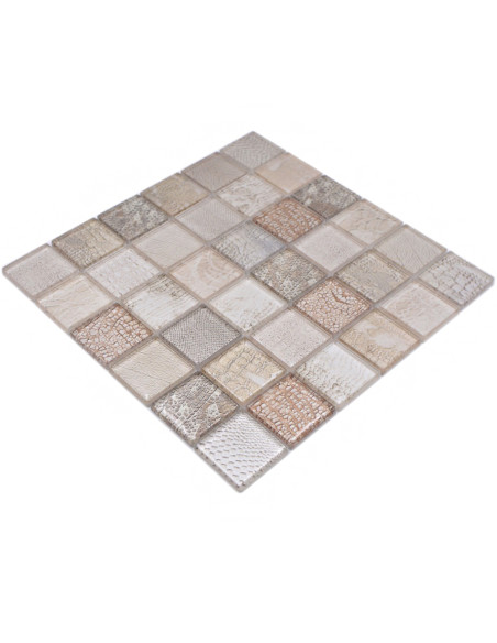 Kristall Mosaik Wildlife Beige | Ekosten.se