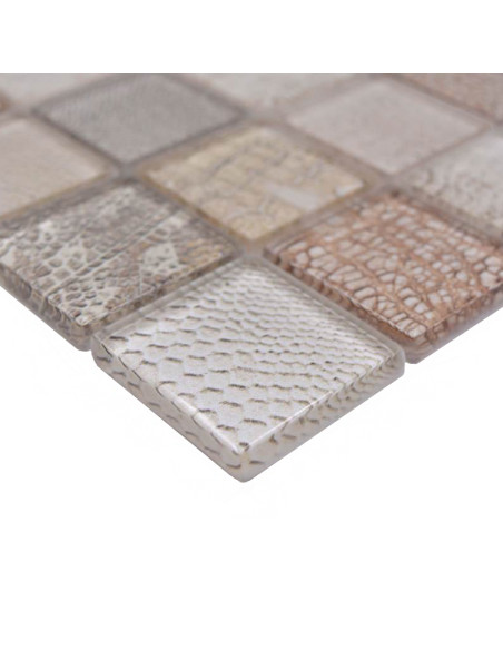 Kristall Mosaik Wildlife Beige | Ekosten.se
