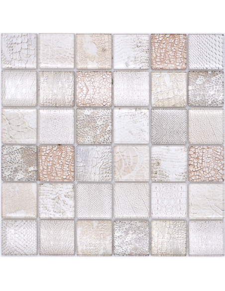 Kristall Mosaik Wildlife Beige | Ekosten.se