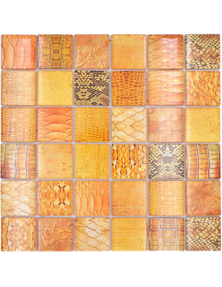 Kristall Mosaik Wildlife Orange | Ekosten.se