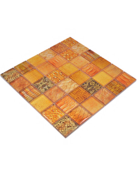 Kristall Mosaik Wildlife Orange | Ekosten.se