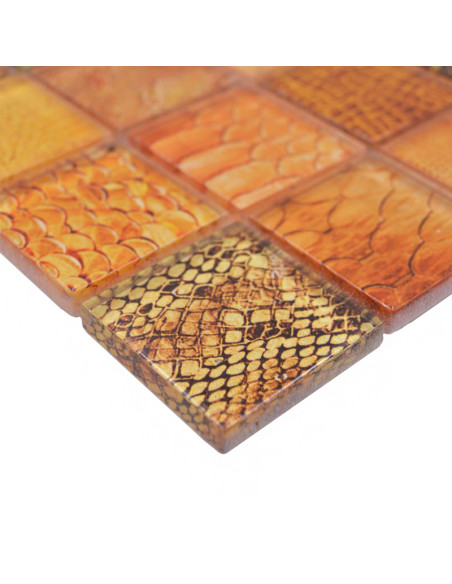 Kristall Mosaik Wildlife Orange | Ekosten.se