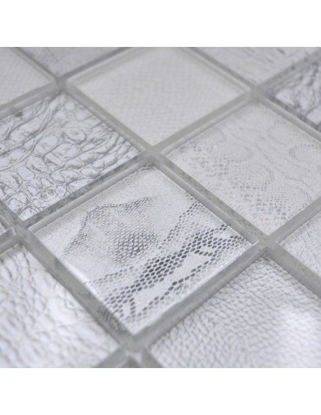 Kristall Mosaik Wildlife Vit | Ekosten.se