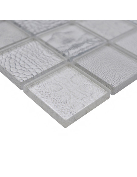 Kristall Mosaik Wildlife Vit | Ekosten.se