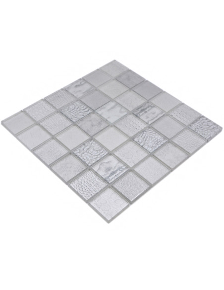 Kristall Mosaik Wildlife Vit | Ekosten.se