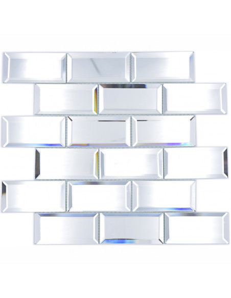 Metro Mosaik Mirror Fasade Kanter | Ekosten.se
