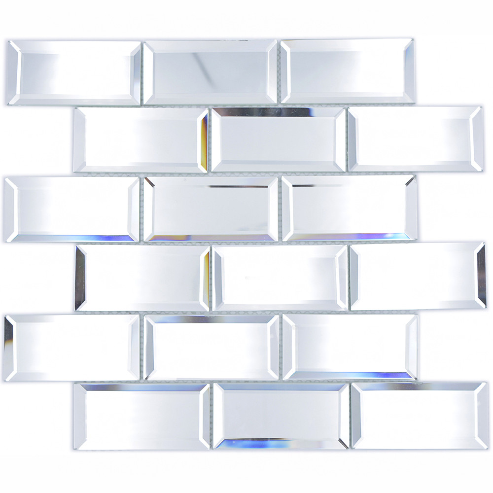 Metro Mosaik Mirror Fasade Kanter | Ekosten.se