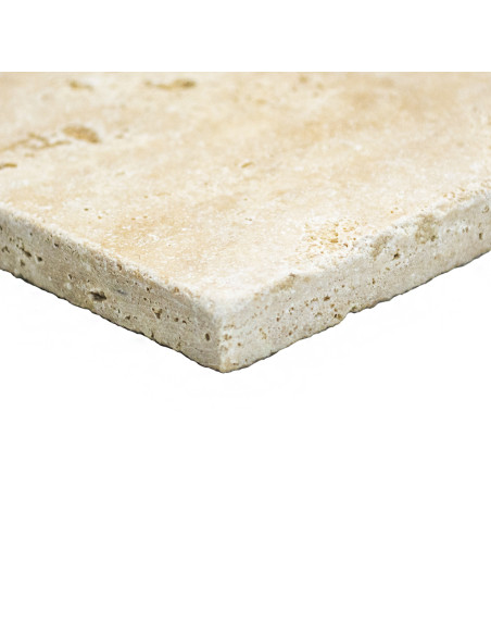 Natursten Travertin Chiaro Antik 10x10cm | Ekosten.se