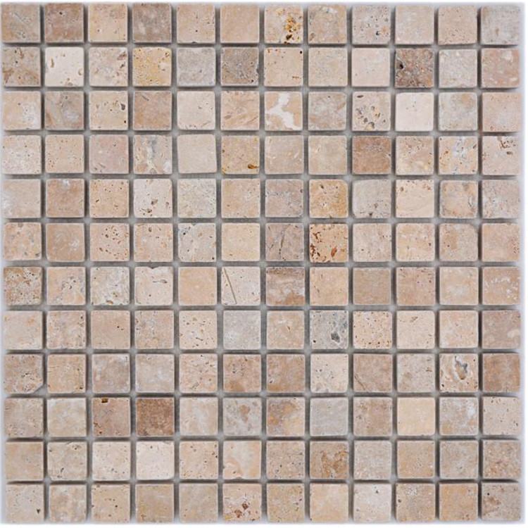 Natursten Mosaik Travertin Chiaro Antik | Ekosten.se