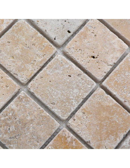 Chiaro Travertin Natursten Mosaik Antik | Ekosten.se