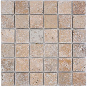 Chiaro Travertin Natursten Mosaik Antik | Ekosten.se