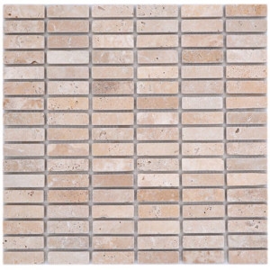 Brickmosaik Natursten Travertin Chiaro Antik | Ekosten.se