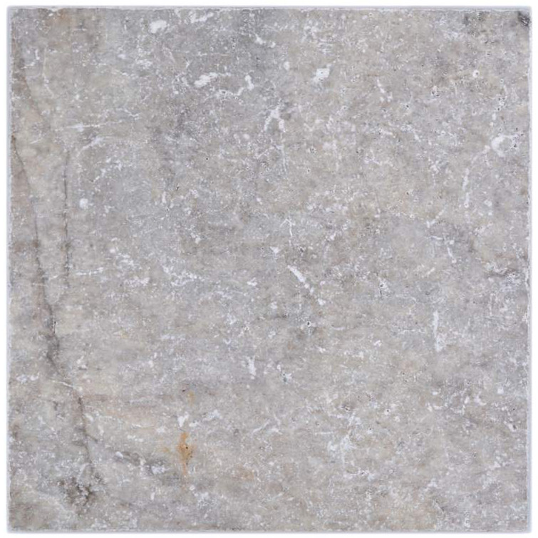 Silver Travertin Natursten Antik 30x30cm | Ekosten.se