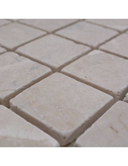 Botticino Marmor Mosaik Beige Antik | Ekosten.se