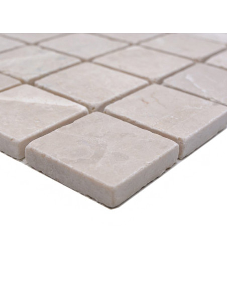 Botticino Marmor Mosaik Beige Antik | Ekosten.se