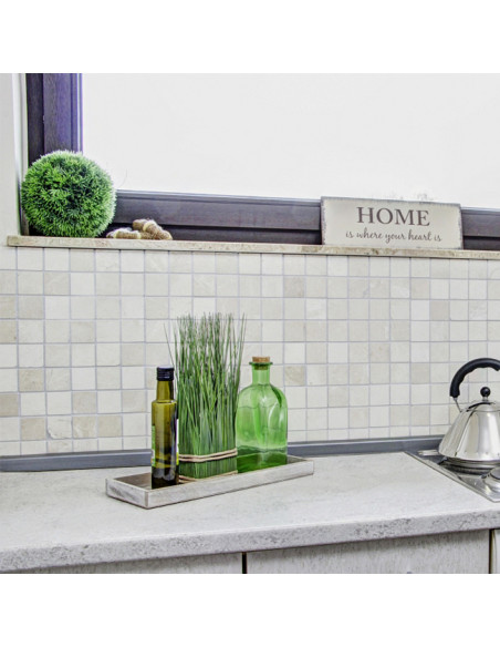 Botticino Marmor Mosaik Beige Antik | Ekosten.se