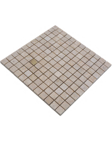 Beige Marmor Mosaik Botticino Antik | Ekosten.se
