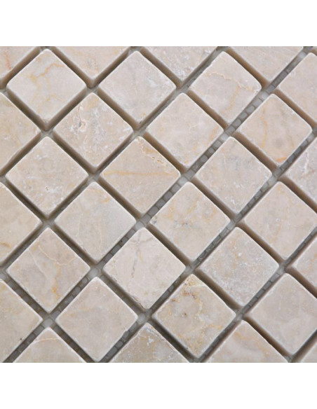 Beige Marmor Mosaik Botticino Antik | Ekosten.se