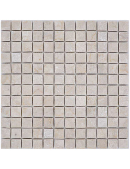 Beige Marmor Mosaik Botticino Antik | Ekosten.se