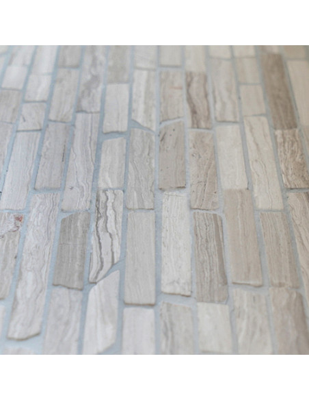 Marmor Stavmosaik Grey Stripes | Ekosten.se