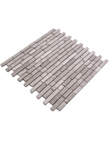 Marmor Stavmosaik Grey Stripes | Ekosten.se