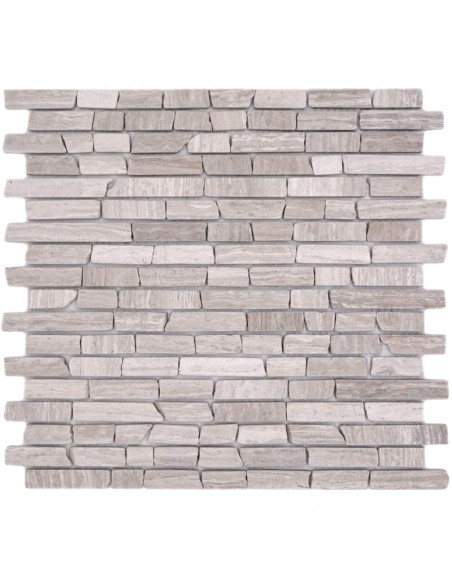 Marmor Stavmosaik Grey Stripes | Ekosten.se
