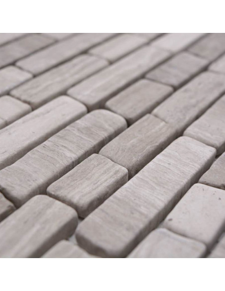 Marmor Stavmosaik Grey Stripes | Ekosten.se