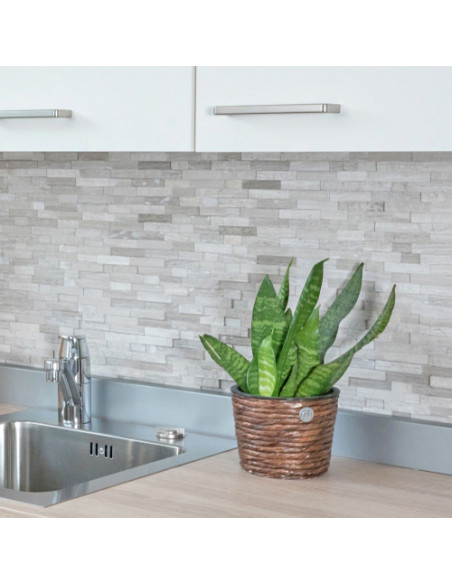 Marmor Mosaik Grey Stripes 3D | Ekosten.se
