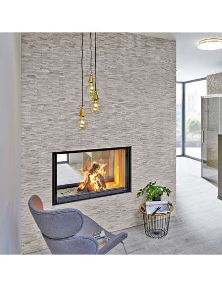Marmor Mosaik Grey Stripes 3D | Ekosten.se