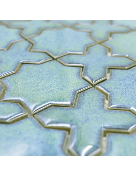 Keramik Mosaik StarX Grön | Ekosten.se