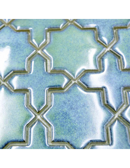 Keramik Mosaik StarX Grön | Ekosten.se