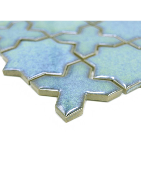 Keramik Mosaik StarX Grön | Ekosten.se