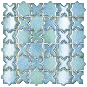 Keramik Mosaik StarX Grön | Ekosten.se